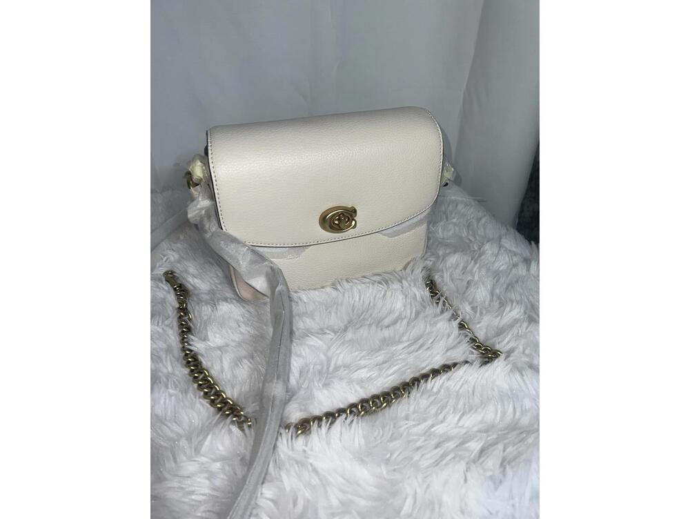 Coach PBL Cassie Chalk Leather Crossbody Bag - Picture 2 of 8